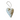 Pearl Ornament Heart White