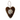 Pearl hanger Honeycomb heart