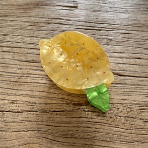 Lucie – gul citron hårspænde | Petit Atelier