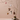 Pearl Hanging Heart Beige