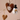 Pearl hanger Honeycomb heart