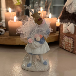 Mrs. Dot – Handmade Unique Figurine with Warmth and Joy | Rudolf Unique Family