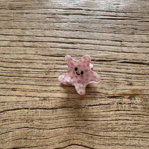 Stella – rosa mini søstjerne hårspænde | Petit Atelier