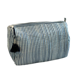 Toilet Bag Blue Stripe