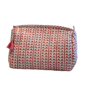Wash Bag Pink Arrow